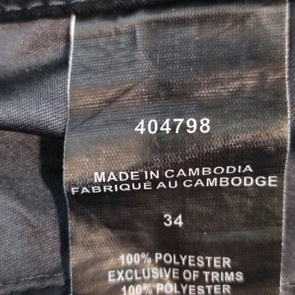 O'Neill board short men's size 34 grey white green stripes - Picture 6 of 12